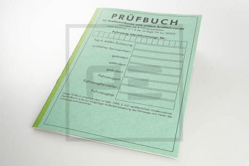 Prüfbuch gelb 