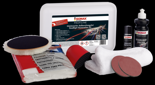 SONAX PROFILINE ScheinwerferAufbereitungsSet 
