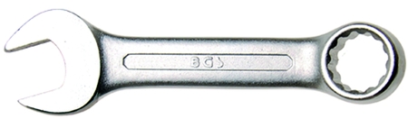 Maul-Ring-Schlüssel, extra kurz, 18 mm 