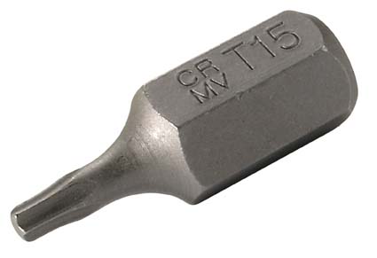 Bit T-Profil, T15, 10 (3/8), 30 mm 