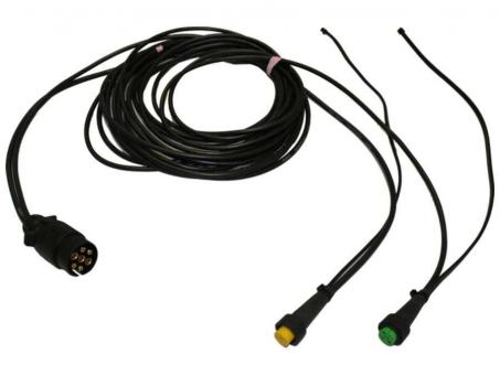 Kabel Kit PRO-WIRE II 7/5 Länge 6,0m, 7-polig, 2 x Flachkabel 0,5m 