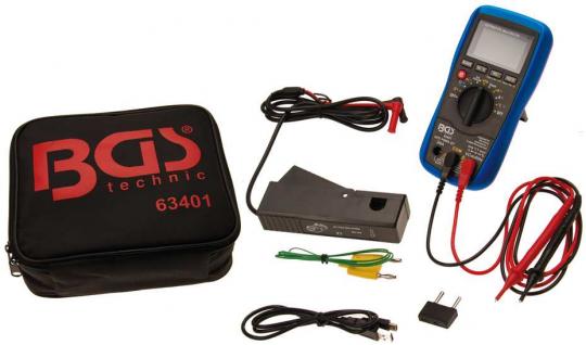 KFZ Digital-Multimeter mit USB Schnittstelle 