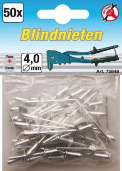 Blindnieten 4,0 mm, 50-tlg. 