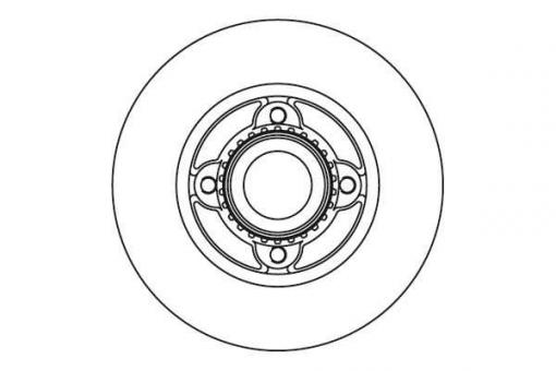 BREMSSCHEIBE MIT LG.+ABS-RING 