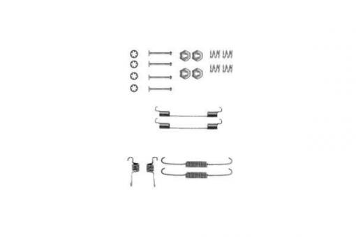 ZUBEHOERSATZ, BREMSBACKEN 