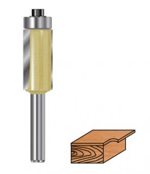 Kantenfr&#228;ser mit Kugellager D 12,7  mm, L 58 mm, L2 26 mm   