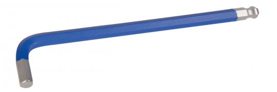 Kugelkopf-Winkelstiftschl&#252;ssel Inbus lange Ausf&#252;hrung, blau 2,5 mm 