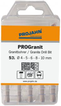 PROGranit Satz 5-tlg. 4, 5, 6, 8, 10 mm 