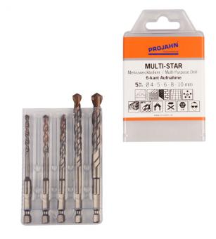 Multi-Star Satz 5-tlg. 6-kant 4, 5, 6, 8, 10 mm 