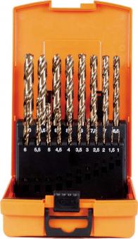 Kunststoffkassette HSS-Co 1-10 mm 19tlg 