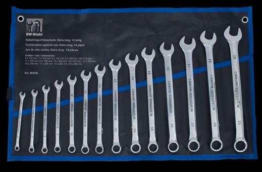 Gabelringschlüsselsatz SUPERLANG, 14 tlg.  