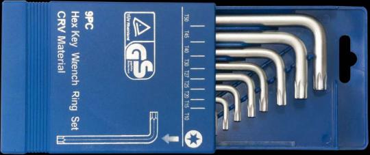 T-Profil-Satz in Kassette 9 tlg., T10 - T51 