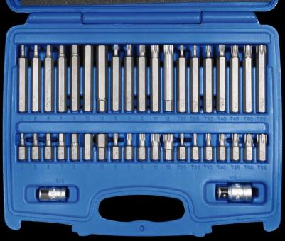 Kombi-Bit-Satz 40 tlg., Inbus-XZN-Torx  