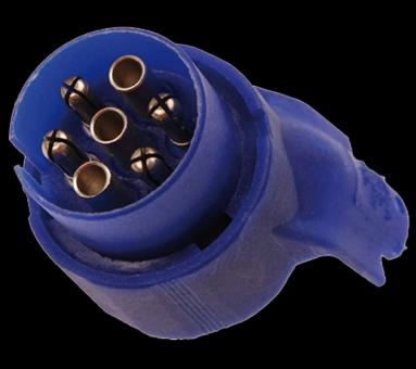 Adapter für  Anhängerstecker 7- auf 13-polig / 12V 