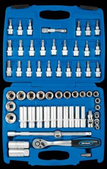 Steckschlüsselgarnitur 3/8 61-tlg.  