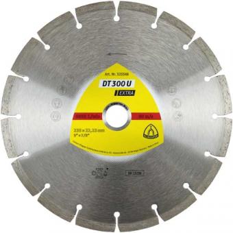 DT 300 U Diamanttrennscheiben 230 x 2,3 x 22,23 mm 16 Segmente 40,2 x 2,3 x 7 mm Standardverzahnung 